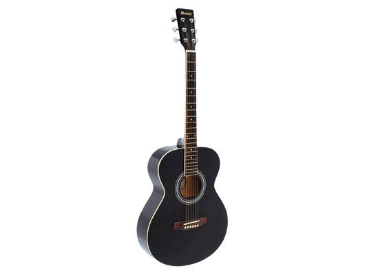 DIMAVERY AW-303 Western Guitar- black