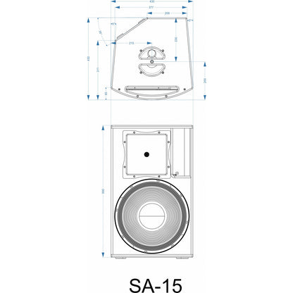 SYNQ SA-15 Kolumna aktywna DSP