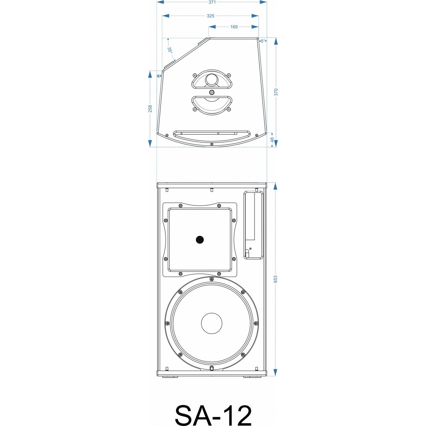 SYNQ SA-12 Kolumna aktywna DSP