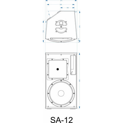 SYNQ SA-12 Kolumna aktywna DSP