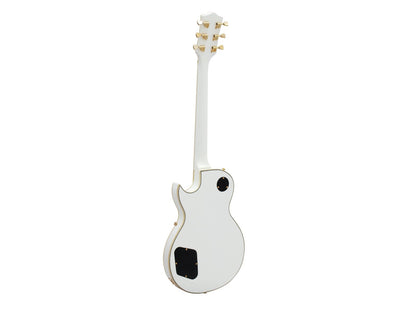 DIMAVERY LP-520 E-Guitar, white/gold